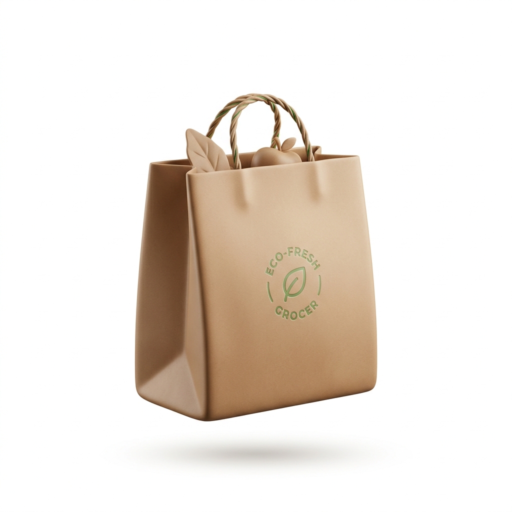 Grocery bag icon